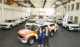 Das Deutsche Rote Kreuz unterwegs mit VW Amarok